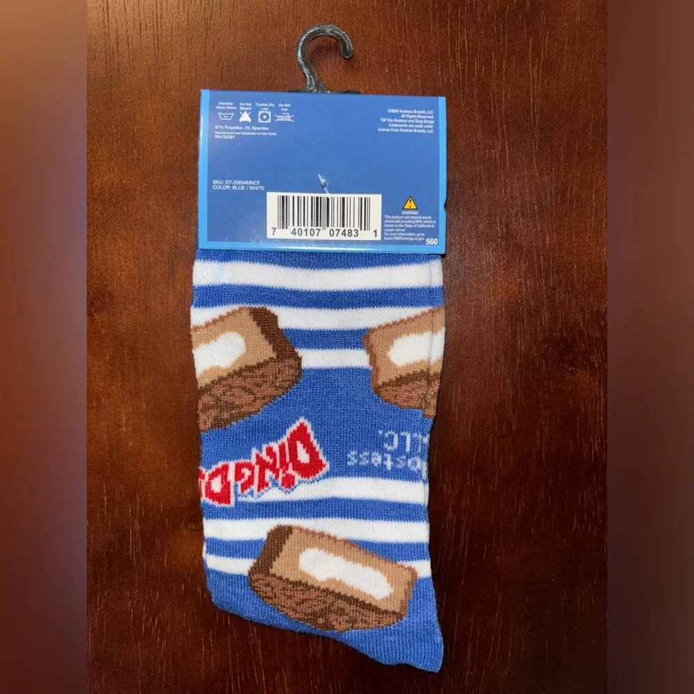 DING DONGS NOVELTY CREW SOCKS NWT MEN’S SHOE SIZE 6-12